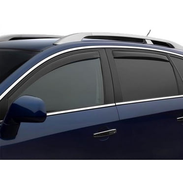 Weathertech Rainguard 82796 Design Aérodynamique; en Canal; Fumée Foncée; Acrylique; Ensemble de 4