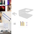 thumbnail image 4 of Esquirla Vertical Acrylique Light Stand Mural Light Stands Affichage Clair, 4 of 8