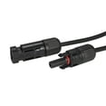thumbnail image 4 of Pair of 10ft black + 10ft red 10AWG solar panel extension cables with female and male connectors, 4 of 8