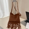 thumbnail image 4 of PRETXORVE Small Handbag for Women Fashionable Style for Tassel Shoulder Versatile Crossbody, 4 of 6