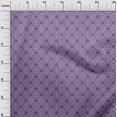 thumbnail image 3 of oneOone Tissu en Velours Violet Damassé pour Robe Tissu Imprimé au Mètre 58 Pouces de Large, 3 of 5