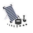 thumbnail image 1 of Upgraded Solar Fountain Pond Pump Kit With Stake, Solar Powered Water Fountain Pump For Bird Bath, Garden, Backyard, Pool ,High Efficiency, 1 of 7