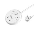 thumbnail image 1 of Uolo Concentrateur d'Alimentation PD 45 W Volt - Parasurtenseur avec Ports USB A/USB C et Cordon d'Extension 1,5 m - Blanc, 1 of 3