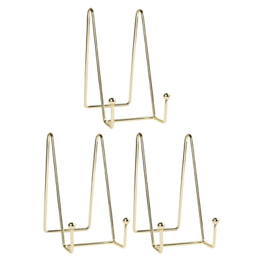 3pcs Plate Stand Book Stand Photo Frame Stand Artwork Picture Display Stand