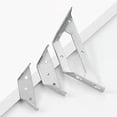 thumbnail image 3 of 12 Pcs Équerre d'Angle Trapézoïdale Équerre d'Angle Droit Équerre d'Angle en Acier Inoxydable, 3 of 8