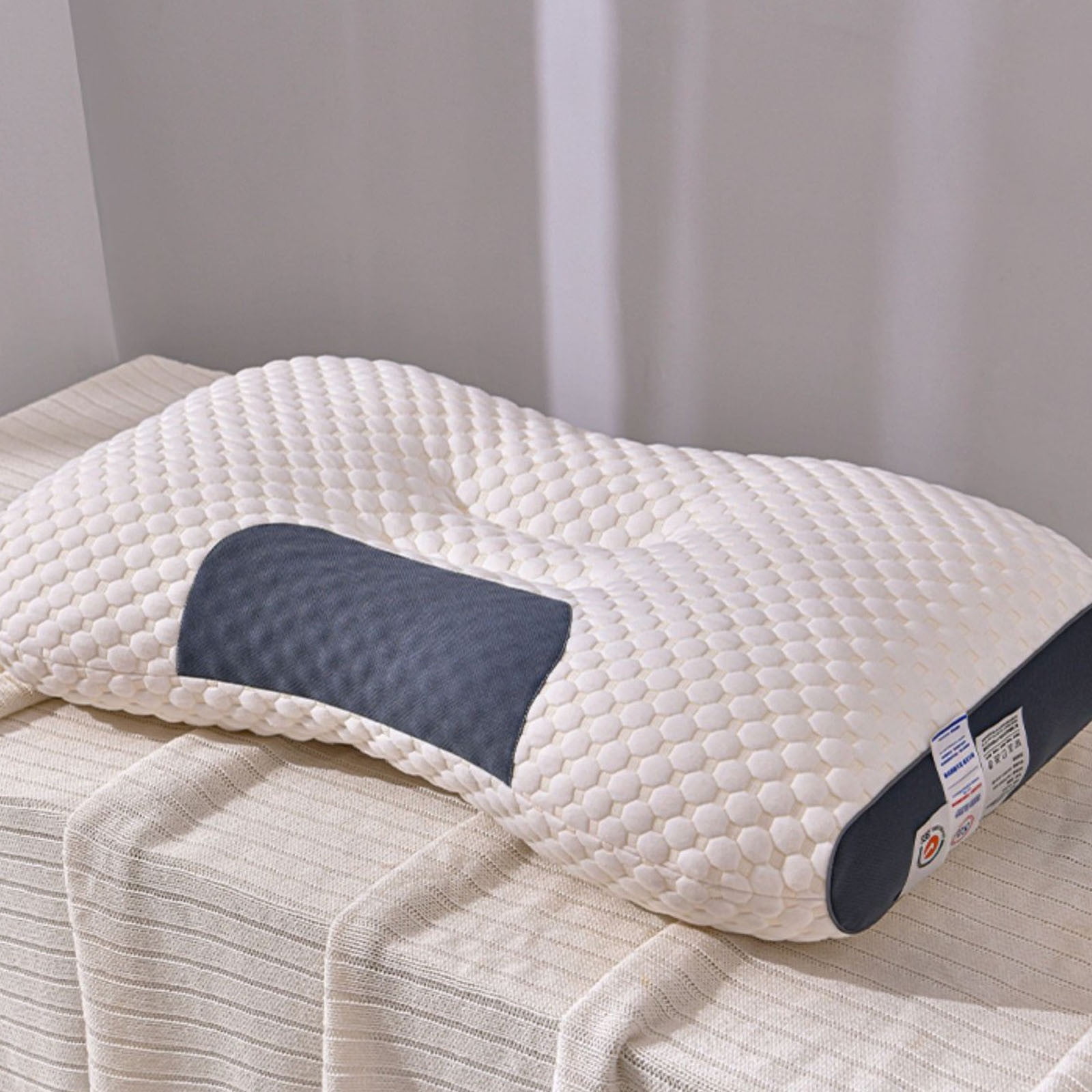Clearance Tyidzon Neck & Cervical Pillows Pillows, Pillow Stuffing, Pillow Stuffing for Couch Pillows Helps Sleep Soft Non Collapsing Core, pillow
