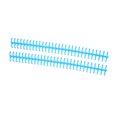 thumbnail image 1 of Binding Strip, Binding Comb 30 Hole 65 Sheet Holdable Wear Resistant 10 Pcs  For Loose Leaf Paper Blue, 1 of 8
