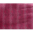 thumbnail image 4 of oneOone Georgette Viscose Fabric Leaves & Floral Block Printed Fabric 1 Yard 42 Inch Wide, 4 of 4