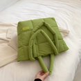 thumbnail image 2 of Women Light Shopping Bag Solid Color Large Capacity Soft Ladies Girls Trendy Bag, 2 of 9