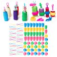 thumbnail image 3 of Fdit Sewing Supplies,90Pcs Bobbin Thread Buddies Silicone Clamps Fixing Clips Plastic Sewing Supplies, 3 of 10