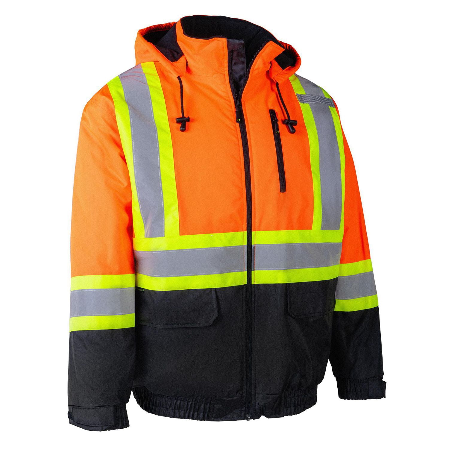 Blouson aviateur haute visibilité Forcefield doublé - Orange