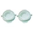 thumbnail image 1 of Plastic Dumpling Maker 2 Pack Manual Dumpling Mold for Pot Stickers Pastries Easy to Use Kitchen Gadget for Shaping Dumplings Small Kitchen Tool for Homemade Asian Dumplings 4.1*3 Inches, 1 of 5