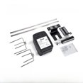 thumbnail image 1 of Compact Electric Barbecue Set with Stainless Steel Grill Rack & Fork – Portable, Rust-Resistant, Easy-to-Use Grilling Tools for Outdoor Adventures, Small Backyards & Balconies – Safe Food Contact, 1 of 5