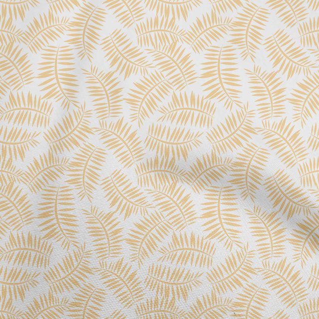oneOone Rayon Yellow Fabric Tropical Sewing Craft Projects Fabric Prints By Yard 56 Inch Wide