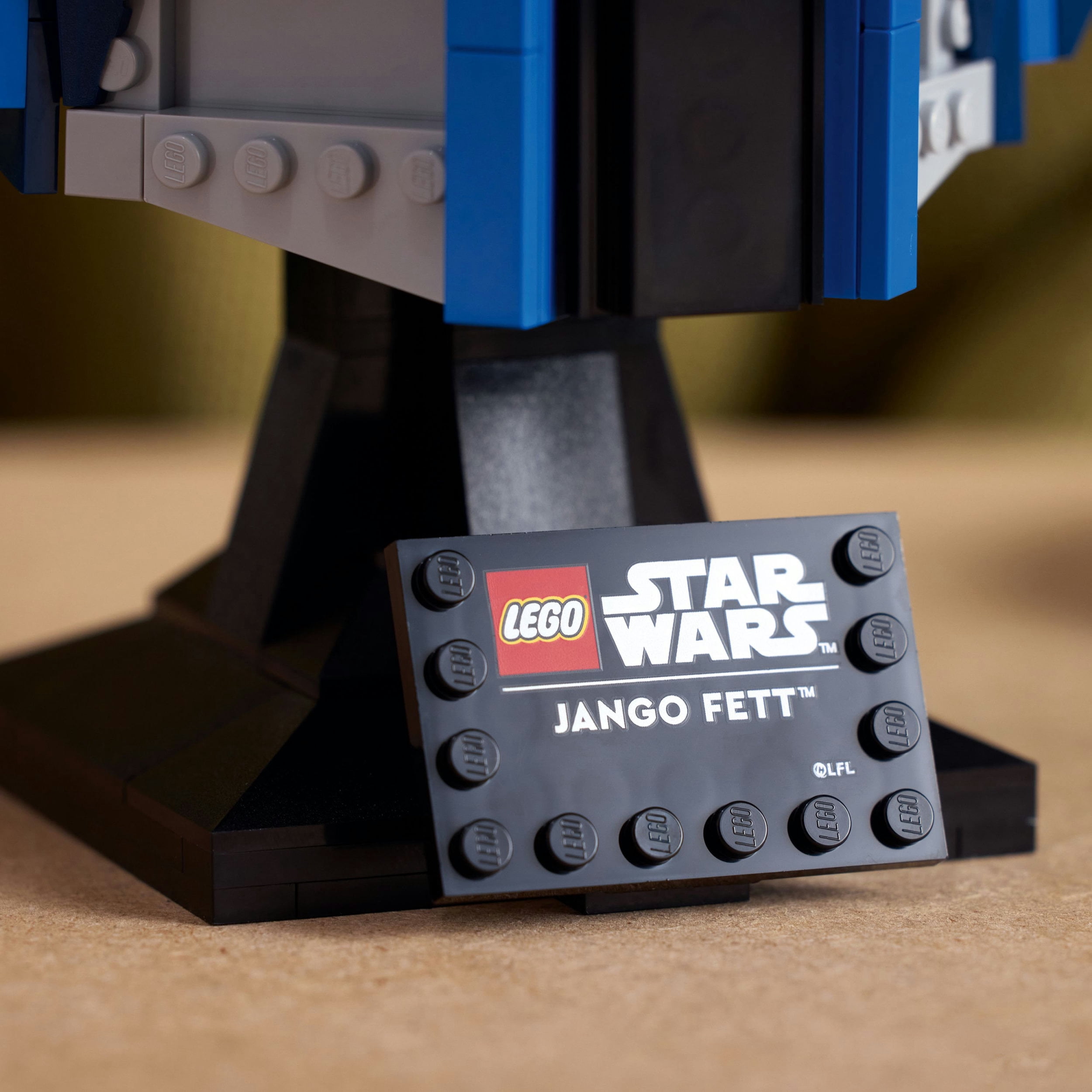 LEGO Star Wars Le Casque de Jango Fett , Ensemble de Modèle à Construire pour Adultes 75408