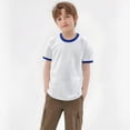 thumbnail image 2 of WEIYLL T-Shirts pour Garçons Patchwork Coloré Manches Courtes Col Rond Vêtements pour Enfants de 2-3 Ans, 2 of 9