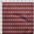 thumbnail image 3 of oneOone Viscose Chiffon Fabric Geometric Block Print Fabric By The Yard 42 Inch Wide, 3 of 4
