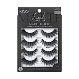 little black dress lashes Kiss Lash Couture Faux Mink The ultimate finishing touch for any hauntingly gorgeous transformation KISS Lash Couture Faux Mink