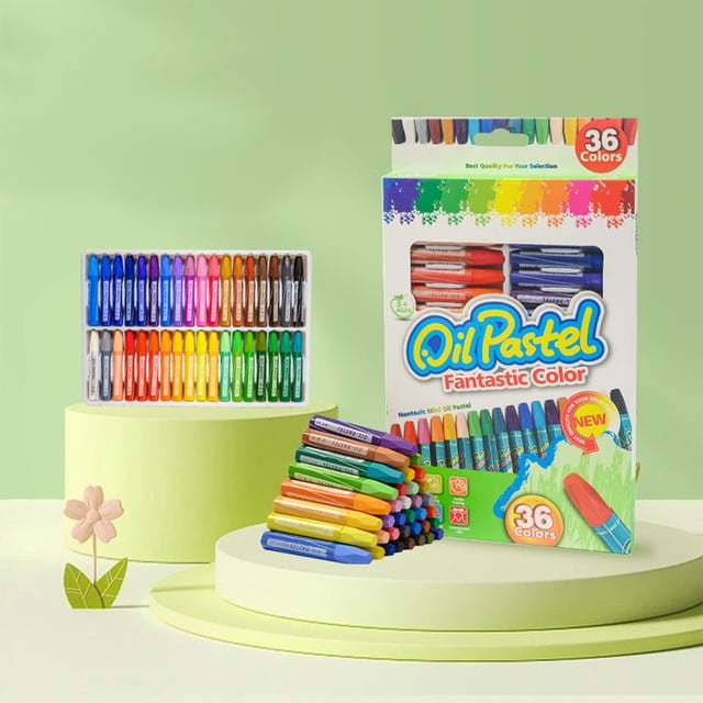 Hexagon Oil Pastels Set for Artists, Smooth Multicolor Drawing Sticks, Professional Grade Blending Wax Crayons for Creative Projects