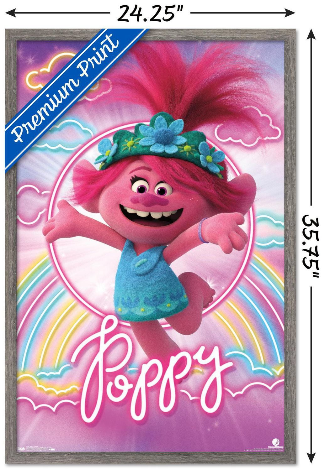 DreamWorks Trolls 2 - Poppy Wall Poster