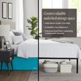 thumbnail image 5 of SGI Bedding 12 Inch Pleated Bed Skirt | Microfiber Bed Skirt | Fade Resistant, Wrinkle Free, Anti-static, Decorative, Extra Storage Space, Clutter-Free | Twin, Turquoise Blue, 5 of 5