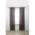 thumbnail image 2 of hometrends Noble 1" Drapery Rod Set 60-144" Matte Black, 2 of 3