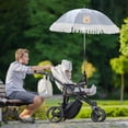 thumbnail image 1 of PRETXORVE Toddler Parasol Parasol With Clamp Adjustable Protection Clip For Sun Shade Trolley Beach Wheelchair Travel, 1 of 8