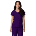thumbnail image 4 of Adar Universal Scrubs For Women - Curved Glamour Scrub Top, 4 of 7