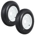 thumbnail image 1 of BeesClover Trailer Tire & Wheel Assembly Set of 2, 760LB Capacity for Utility & Boat Trailers, 1 of 8