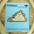 thumbnail image 1 of USA Virginia State Map Wooden Magnet Souvenir Fridge Magnet Gift, 1 of 5