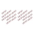 thumbnail image 4 of relayinert Candy Shaped Mini Necklace Organizer Earrings Necklace Storage Pink 10 Pcs 2Set, 4 of 6