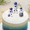 thumbnail image 4 of RKSTN Fall Decorations for Home Birthday Cake Baking Decoration Aerospace 3-piece Set Astronaut Astronaut Star System Cake Decoration Car Decoration Decorations, 4 of 5