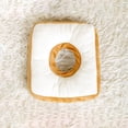 thumbnail image 1 of ABPWLY Collier de Récupération Réglable Doux pour Chats Chiens Post-Chirurgie Protecteur de Cou en Forme de Pain Oreiller Beigne en Coton Lavable Jaune, 1 of 1