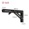 thumbnail image 2 of 8/10/12inch RV Folding Bracket Stainless Steel Triangle Storage Rack Fixed Brackets Campervan Motorhome RV Accessories ,Durable Material, 2 of 7