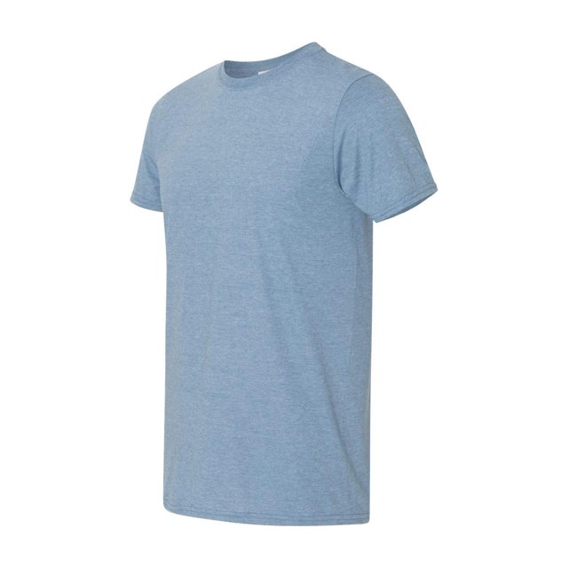 Gildan - T-Shirt Softstyle - 64000 - Indigo Chiné - Taille : m