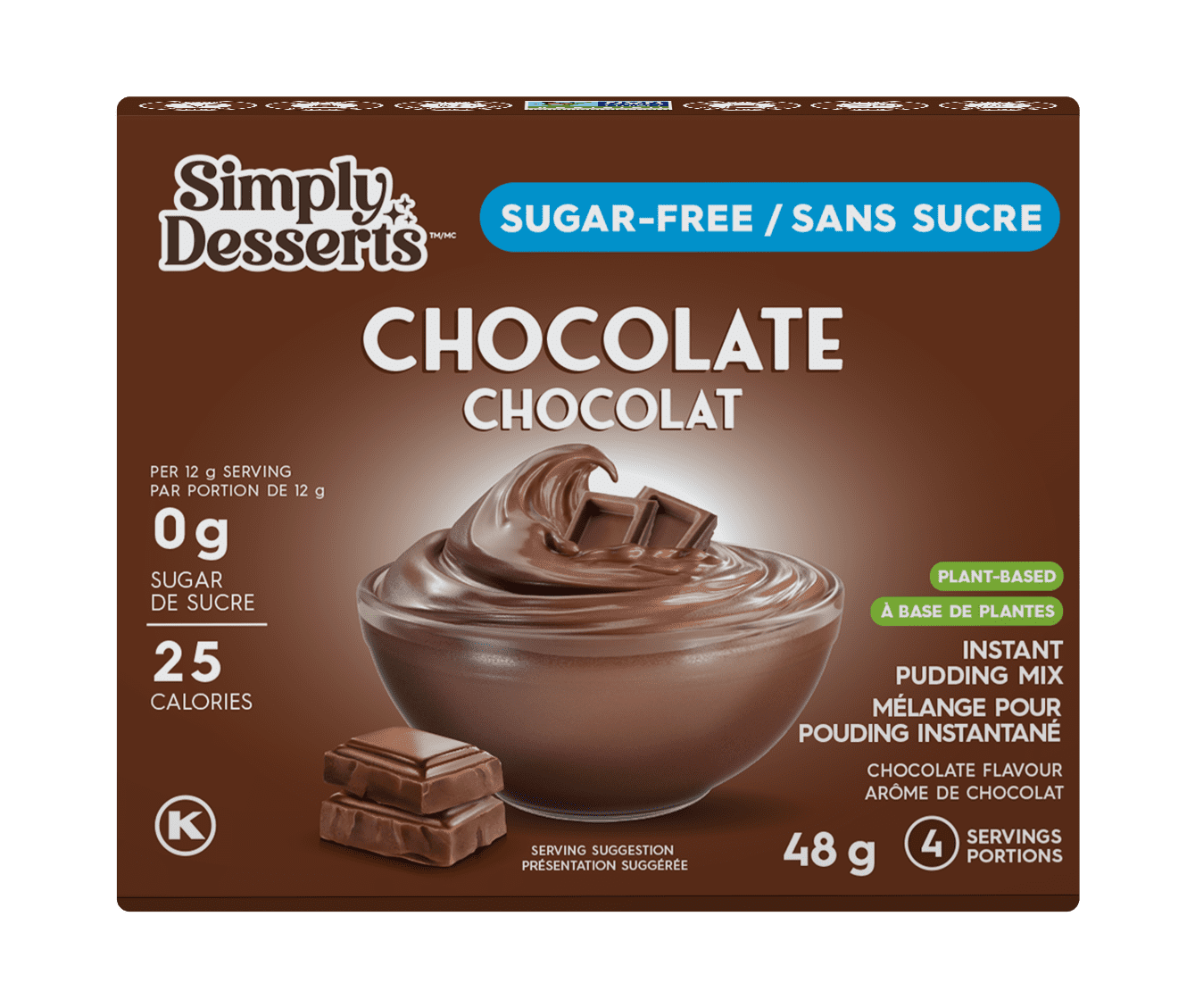 Simply Desserts - Pudding au chocolat, 48g