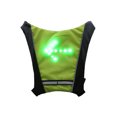 thumbnail image 4 of Wweixi Gilet de Cyclisme Sans Fil avec Télécommande LED, Indicateur de Direction pour Vélo, Jaune, 4 of 9