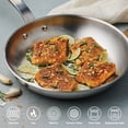 thumbnail image 2 of Tramontina Tempo Tri-Ply Base Stainless Steel 12-Inch Large Frying Pan, Induction-Ready Skillet, Oven-Safe, Dishwasher-Safe, 2 of 6