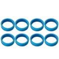 thumbnail image 1 of 8PCS Luggage Suitcase Wheels Covers Noise Canceling Shock Absorbing Silicone Caster Protection, Scratch Protection, Shock Absorption, Noise Reduction, 1 of 8