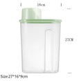 thumbnail image 2 of Wzzjkit Food Storage Containers with Lids Kitchen Multi-grain Storage Tank Food Dry Goods Storage Box Plastic Sealed Tank Proof Insect-proof Tank Cereal Containers Storage, 2 of 2