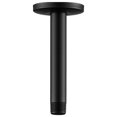 thumbnail image 2 of 10-30cm Black Shower Bracket with Flange Ceiling Mount Shower Head Extension, 2 of 6