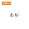 thumbnail image 3 of Unique Bargains M1.4x0.3x2mm Lot de 100 Vis Plates Rondes en Métal pour Machine à Entraînement Phillips, 3 of 5