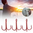 thumbnail image 2 of 3 Options Fishing Hook, 100PCS Fishhook, Fast Penetration Speed Sea Fishing For Wild Fishing 10#, 2 of 8