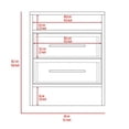 thumbnail image 4 of Tuhome Furniture Eter Nightstand White, 4 of 4