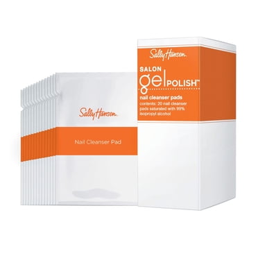 Sally Hansen Salon Gel Polish™ Cleanser Pads, removes any excess dirt & oil on nails