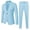 Blue, variant on TIEVOSA Kids Boys 2-Piece Suits Slim Fit 1 Button Dress Suit Jacket Blazer & Pants Set for 13-14 Years(Black)