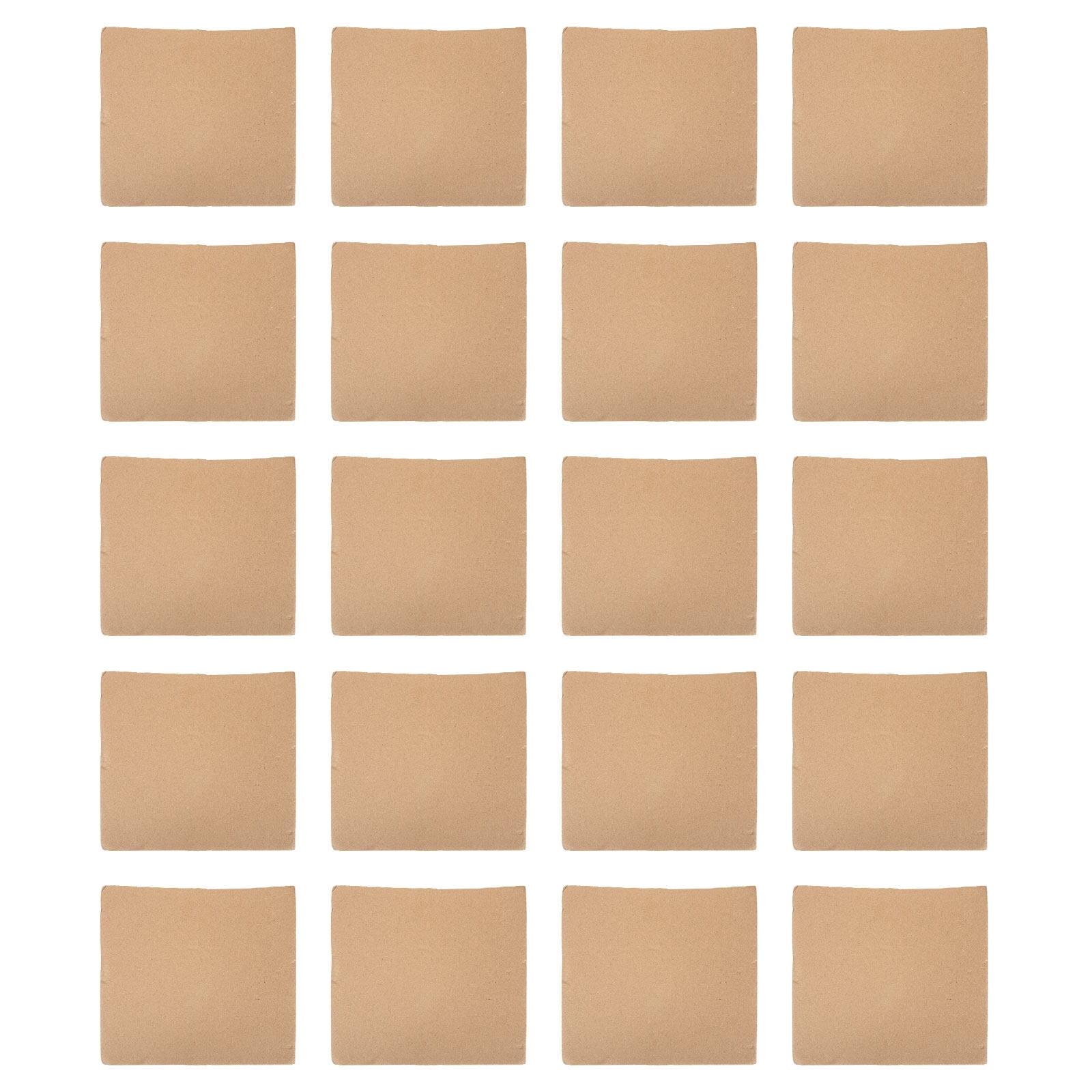 20pcs Corrugated Cardboard Sheets Kids DIY Arts Crafts Corrugated Cardboard