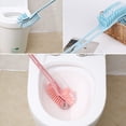 thumbnail image 3 of serony Brosse de Nettoyage en Plastique Longue Poignée Tête Double Face Blanc 1Set, 3 of 6