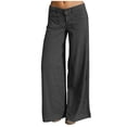 thumbnail image 2 of LOVZFMLL Combinaison pour Femme, Imprimée d'Été Sans Manches, Dos Nu, Ample, Longue, Gris, P, 2 of 6