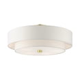 thumbnail image 4 of Livex Meridian 5-Light Semi Flush Mount Ceiling Light, Satin Brass, 22", 4 of 4